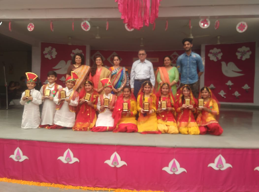 MESMERIZING PERFORMANCE BY BUDDING DANCERS  OF Brahm Dutt Blue Bells Public School.